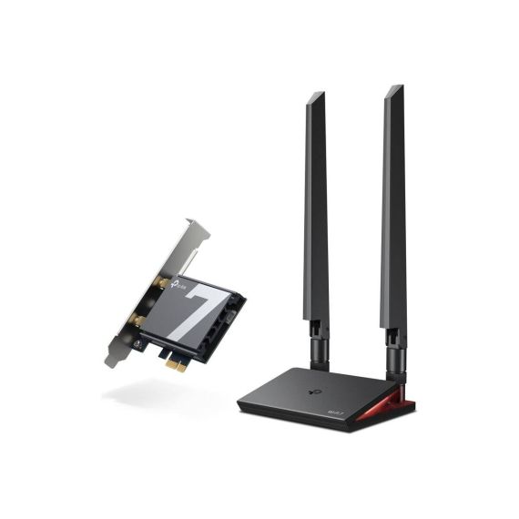 TP-Link Archer TBE550E V1 - Network adapter - PCIe - Wi-Fi 6E, Bl