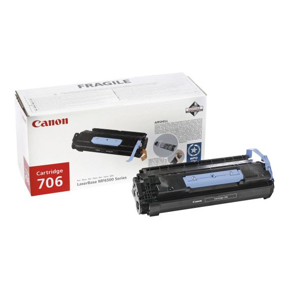 Canon 706 - Black - original - toner cartridge - for i | 0264B002