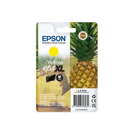 Epson 604XL Singlepack - 4 ml - XL - yellow - orig | C13T10H44010