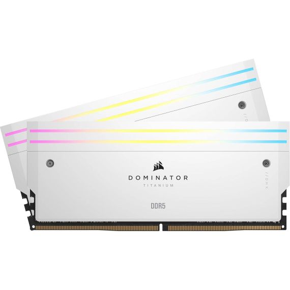 CORSAIR Dominator Titanium RGB DDR5 RAM 64GB CMP64GX5M2B6000Z30W