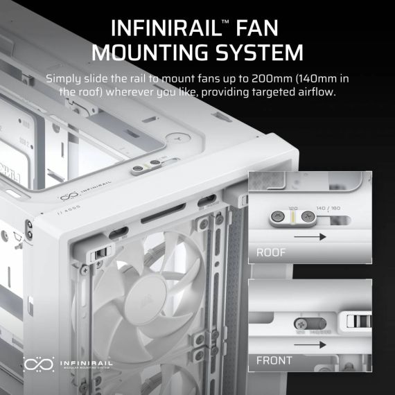 CORSAIR FRAME 4000D RS Miditower gaming extended CC9011313WW
