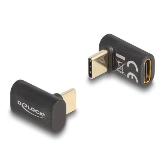 Delock USB adapter 24 pin USBC (M) angled to 24 pin 60056