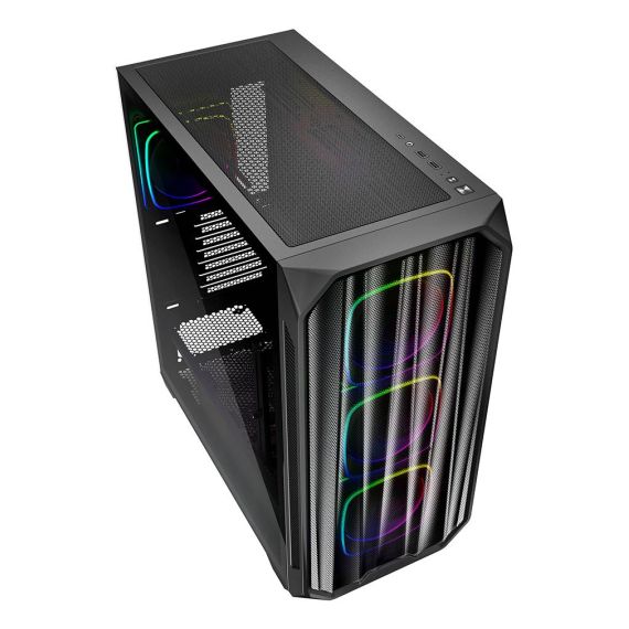 Sharkoon AK5M RGB, Midi Tower, PC, Black 4044951041671