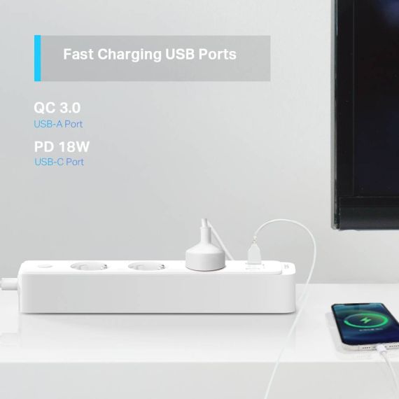 Tapo P300 V1 - Smart power strip TAPO P300