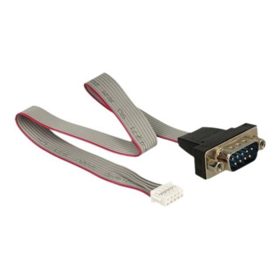 DeLOCK Cable serial pin header female > 1 x DB9 male 2 mm | 89632