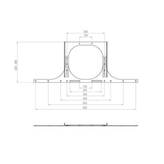 HAGOR - Mounting kit - for conference camera / speakers -  | 2931