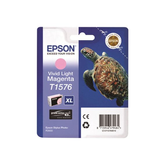 Epson T1576 - 25.9 ml - vivid light magenta - orig | C13T15764010