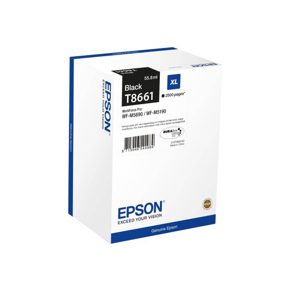 Epson T8661 - Black - original - ink refill - for Wo | C13T866140