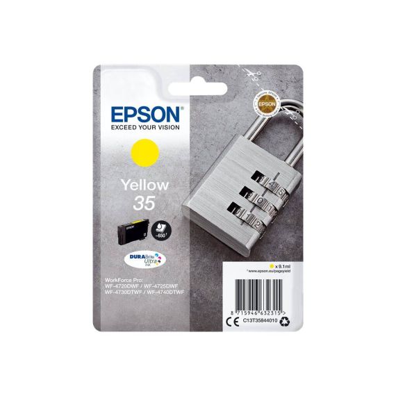Epson 35 - 9.1 ml - yellow - original - blister -  | C13T35844010
