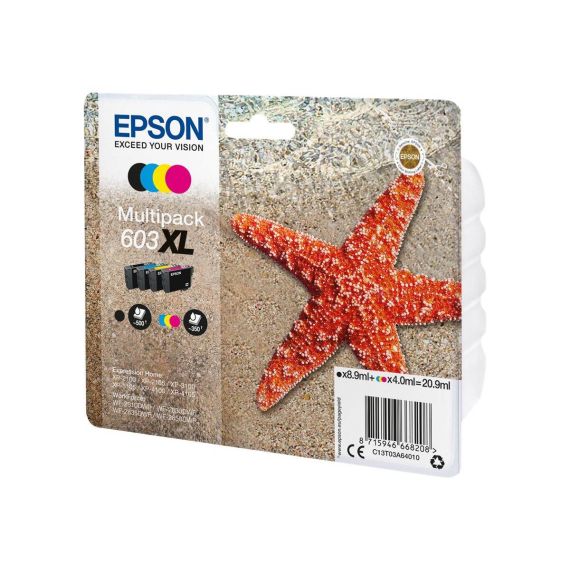 Epson 603XL Multipack - 4-pack - XL - black, yello | C13T03A64020