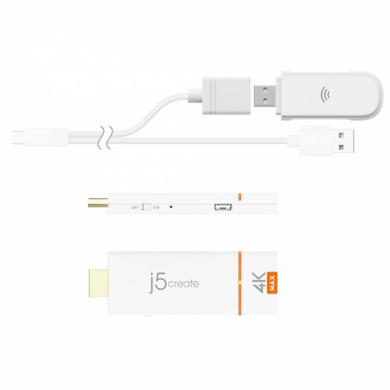j5create SCREENCAST 4K MAX WIRELESS Adapter JVAW76MAXN
