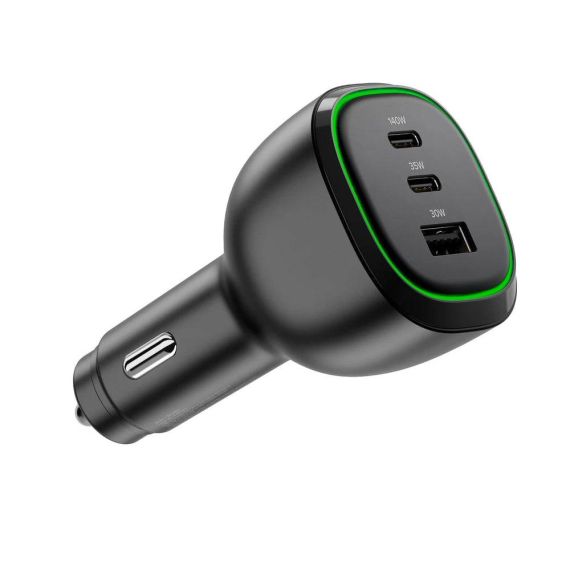 ALOGIC Rapid Power 165W USBC Car Charger with 240W CRCA165C1