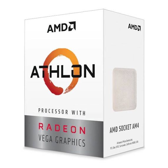 AMD Athlon 3000G 3.5GHz Box AM4 4MB 64Bit 14nm YD3000C6FHSBX