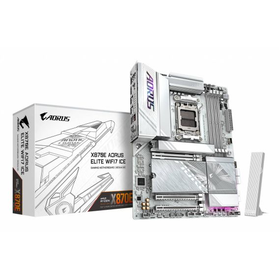 AORUS X870E ELITE WIFI7 ICE Motherboard X870E A ELITE WIFI7 ICE