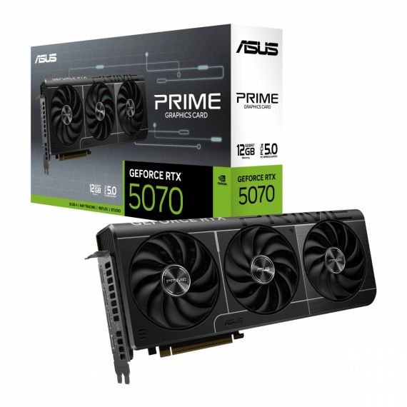 ASUS Prime -RTX5070-12G, GeForce RTX 5070, 12 GB 90YV0M11M0NA00