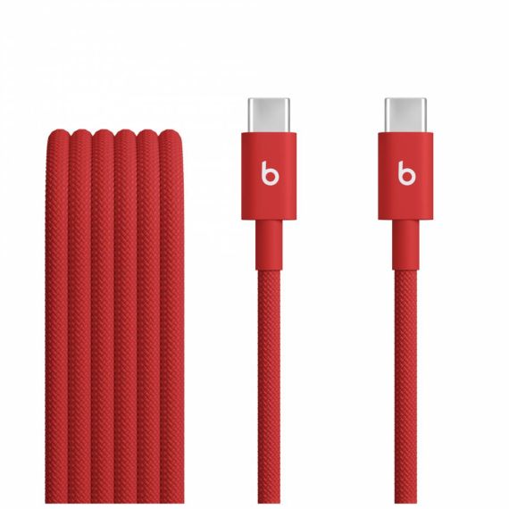 Apple USBC to Woven Cable Rapid Red Cable Digital MDGF4ZMA