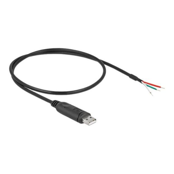 Delock Serial adapter USB 2.0 RS232 x 1 63497