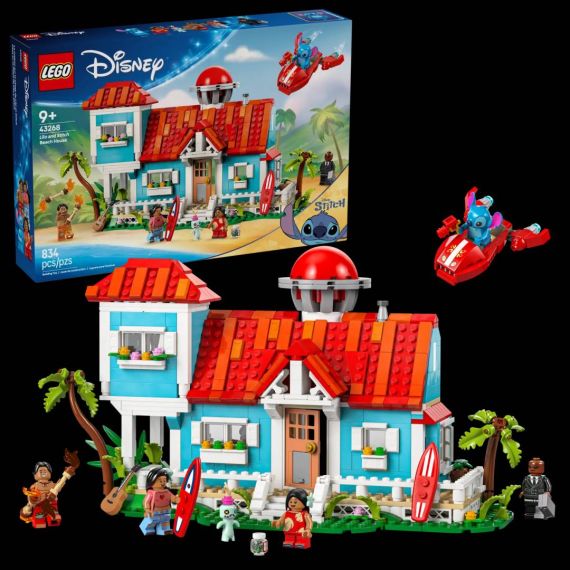 LEGO Disney Lilo and Stitch Beach House  43268
