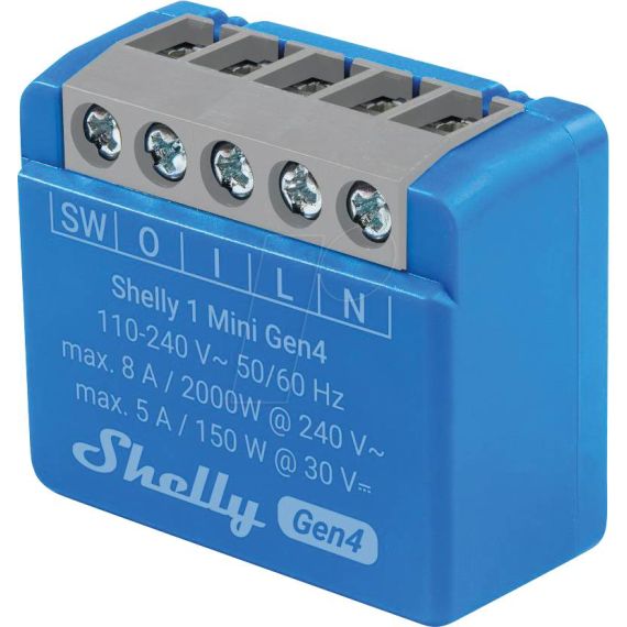 Shelly 1 Mini Gen4 Shelly_1_Mini Gen4