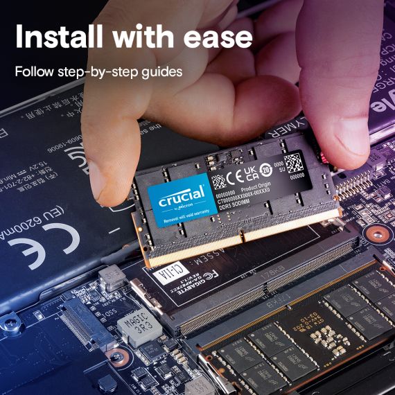 Crucial / DDR5 / module / 64 GB / SO-DIMM 262-pin  | CT64G56C46S5