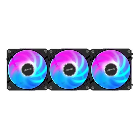 AORUS / Case fan / 120 mm / black (pack of 3) | GP-ECFAN1203