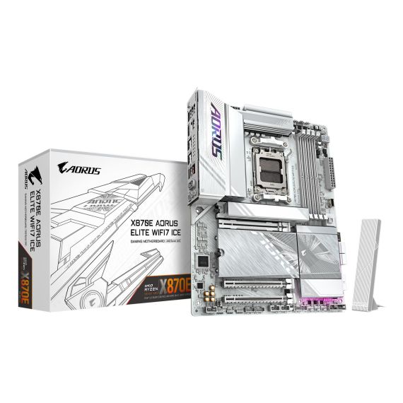 ATX / Socket AM5 / AMD X870E Chipset /  | X870E A ELITE WIFI7 ICE