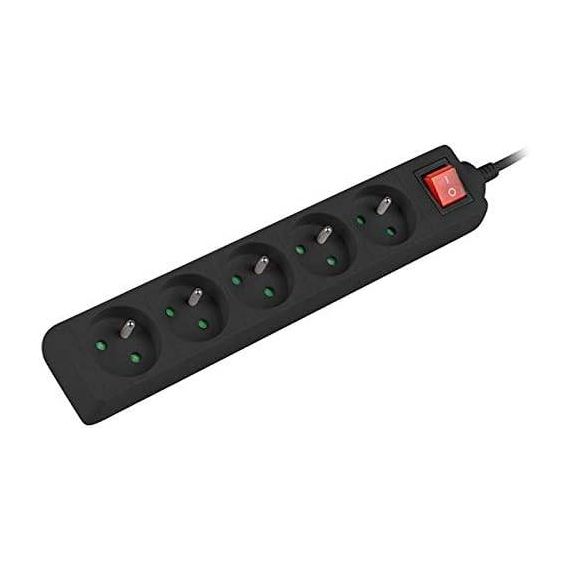 Lanberg PS105E0300BK 3 m Indoor Type E IP20 PS105E0300BK