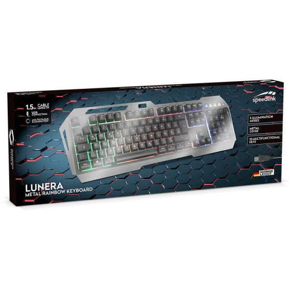 SPEEDLINK LUNERA / Full-size (100%) / Wired / USB  | SL-670006-BK
