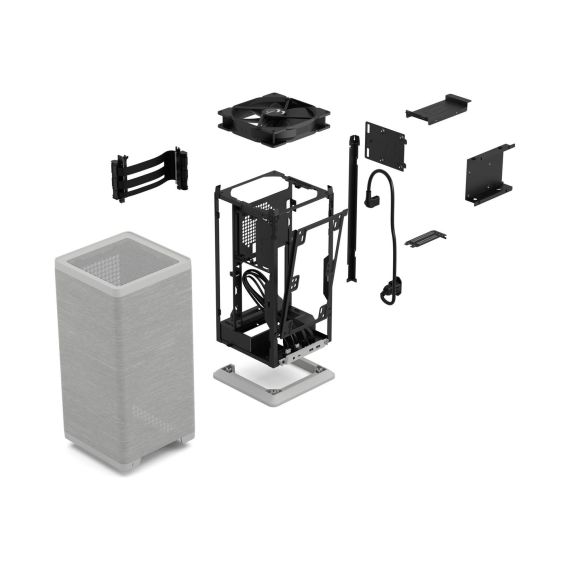 Fractal Design Mood / PC case / mini ITX / no pow | FD-C-MOD1N-01