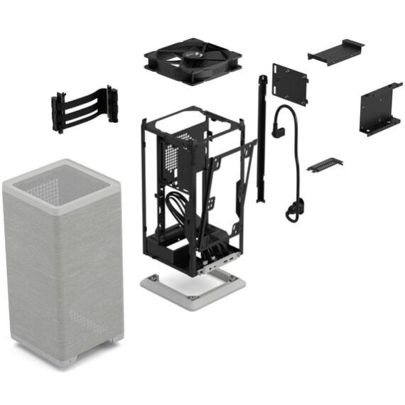 Fractal Design Mood / PC case / mini ITX / no pow | FD-C-MOD1N-01