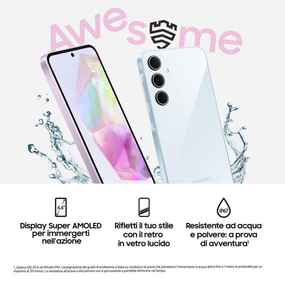 dual-SIM / RAM 8 GB / Internal Memory 256 GB / m | SM-A356BZYGEUE