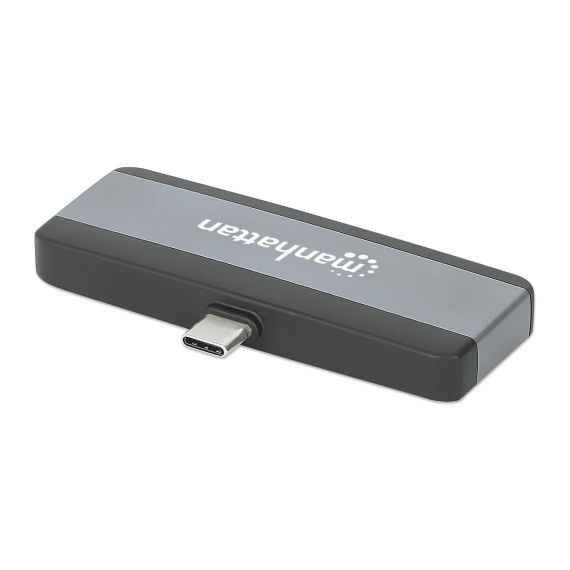 Manhattan 4-in-1 / Docking station / for laptop / USB-C  | 190404