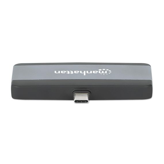 Manhattan 4-in-1 / Docking station / for laptop / USB-C  | 190404