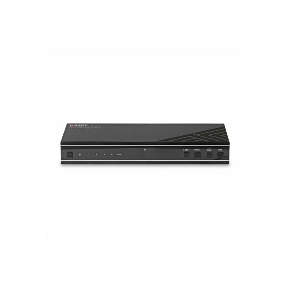Lindy / Video/audio switch / 4x1, 4K60, multiview, seamle | 38228