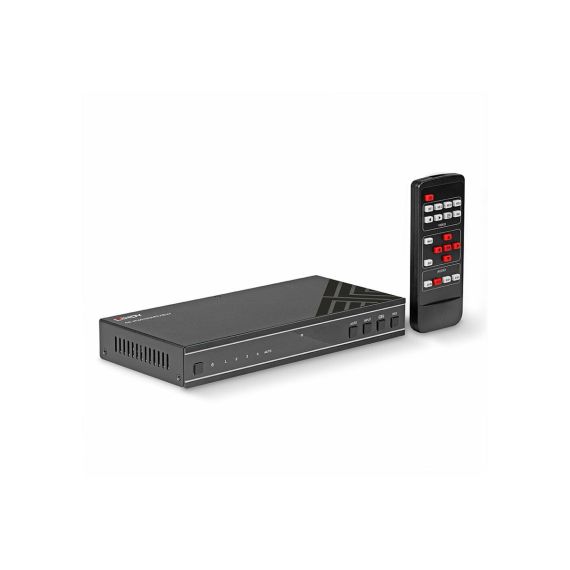 Lindy / Video/audio switch / 4x1, 4K60, multiview, seamle | 38228