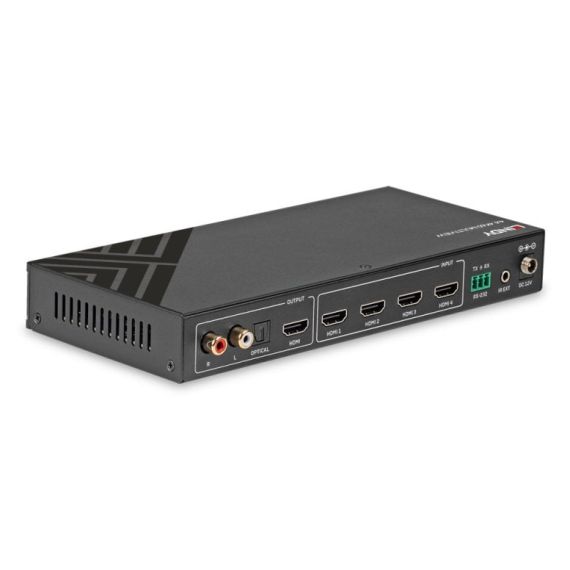 Lindy / Video/audio switch / 4x1, 4K60, multiview, seamle | 38228