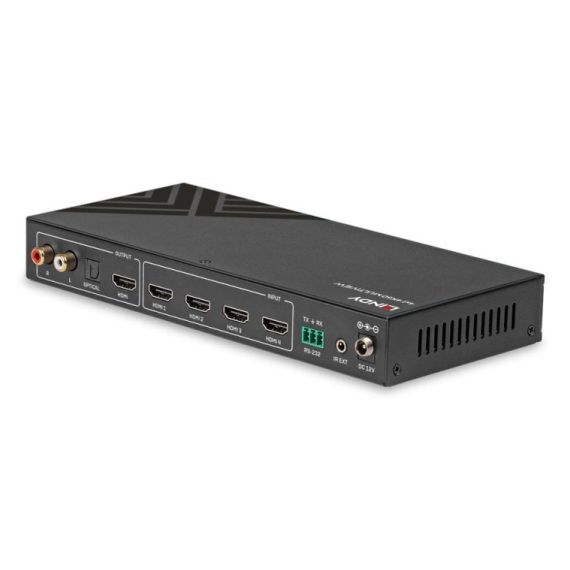 Lindy / Video/audio switch / 4x1, 4K60, multiview, seamle | 38228