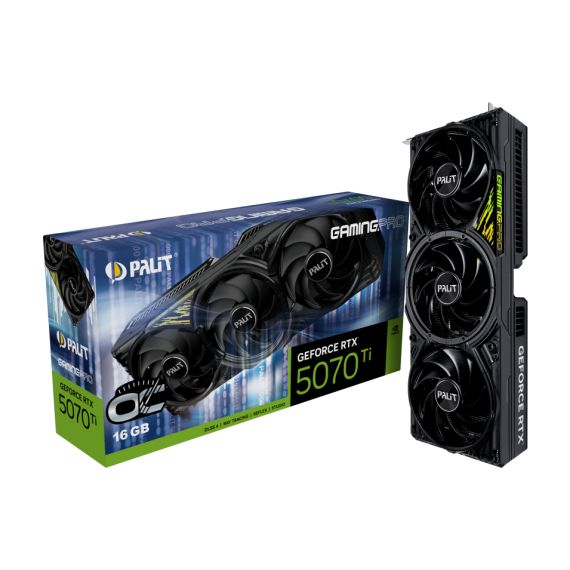 Palit GeForce RTX 5070 Ti GamingPro OC V1, | NE7507TS19T2-GB2031Y