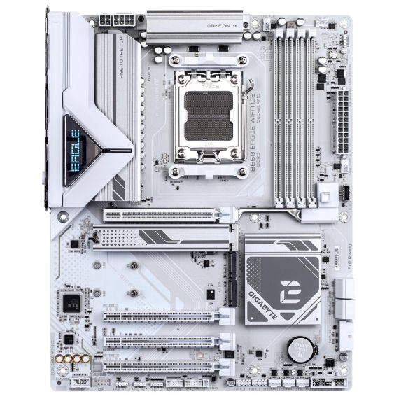 Motherboard / ATX / LGA1851 Socket / AMD B85 | B850 EAGLE WF7 ICE