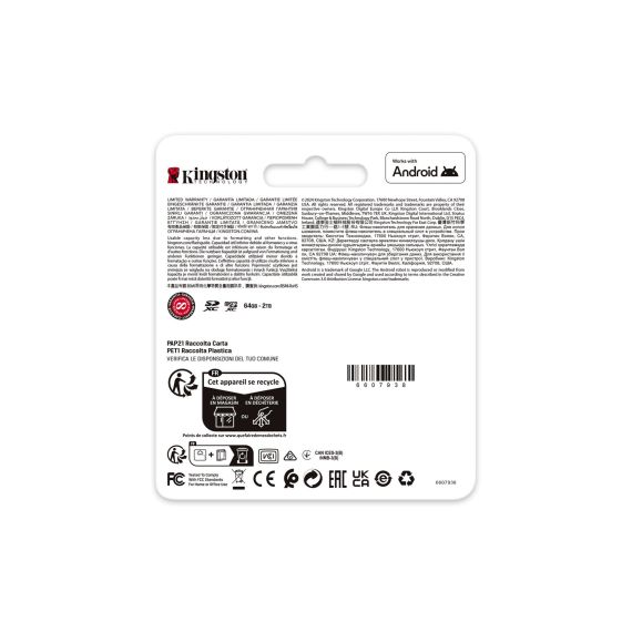 Kingston Technology 512GB SDXC Canvas Go Plus Gen4 2 | SDG4/512GB
