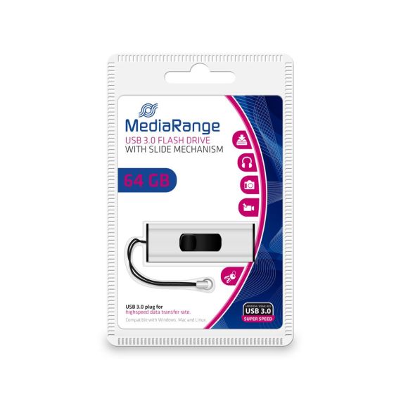 MediaRange SuperSpeed / USB flash drive / 64 GB / USB 3.0 | MR917