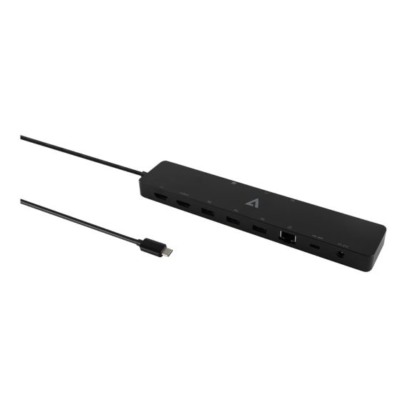V7 DOCKUCPT2D / Docking station / USB-C / HDMI / 1GbE