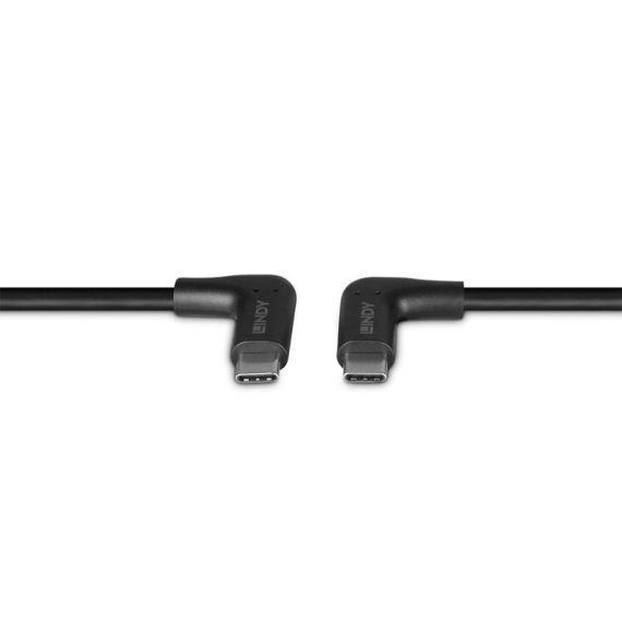 Lindy / USB cable / 24 pin USB-C (M) right-angled to 24 p | 32024