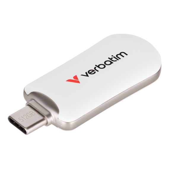 Verbatim Plectra USB-C Flash Drive White 512GB / 512 GB / | 30231
