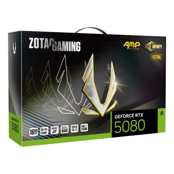ZOTAC GAMING GeForce RTX 5080 AMP Extreme INFIN | ZT-B50800BU-10P