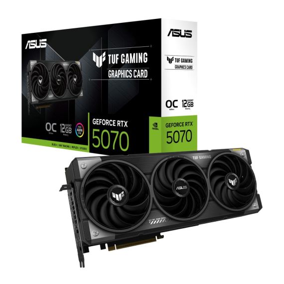 ASUS TUF-RTX5070-O12G-GAMING, GeForce RTX 5070, | 90YV0LZ0-M0NA00