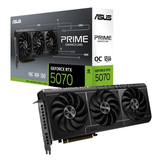 PRIME GeForce RTX 5070 12GB GDDR7 OC Edition Ga | 90YV0M10-M0NA00