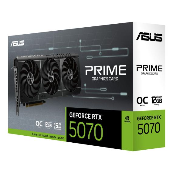 PRIME GeForce RTX 5070 12GB GDDR7 OC Edition Ga | 90YV0M10-M0NA00