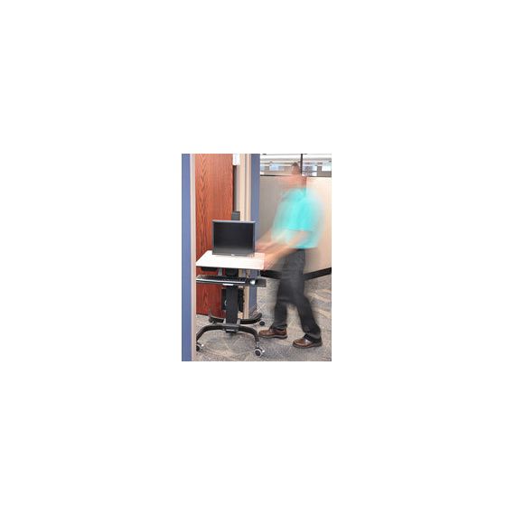Ergotron WorkFit-C Single HD / Sit/standing workstat | 24-216-085