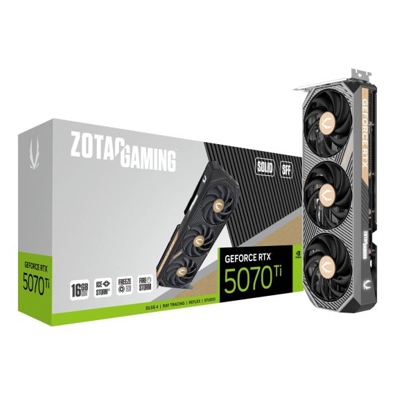 Zotac GAMING GeForce RTX 5070 Ti SOLID SFF, GeF | ZT-B50710D3-10P